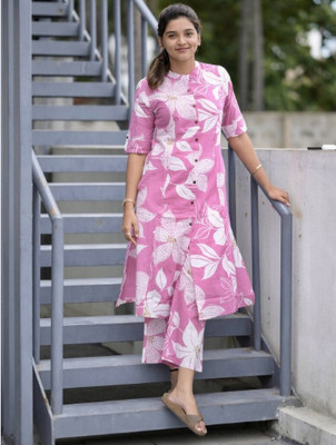 SUBH LAXMI Women Kurta Palazzo Set
