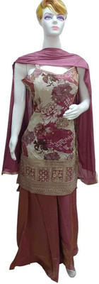 jyotigarments Women Kurti Sharara Dupatta Set