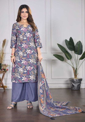 SuRamni Women Kurti Pant Dupatta Set