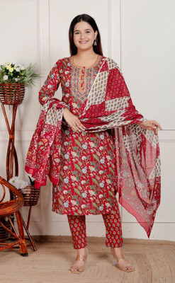 Fateh Enterprises Women Kurta Pant Dupatta Set