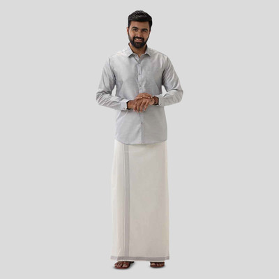 Uathayam Men Shirt Dhoti Set
