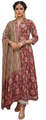 Kisu Women Kurta Pant Attached Dupatta Set