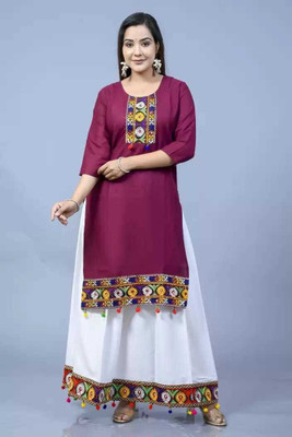Waheguru Clothing Women Kurti Skirt Set
