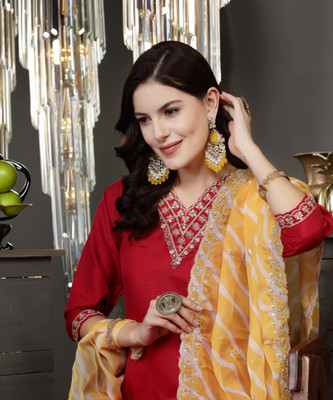 Stylum Women Kurta Pant Dupatta Set