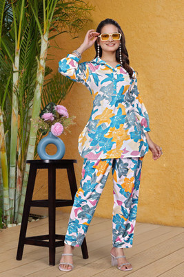 SUJAMAI CREATION Women Kurti Pant Set