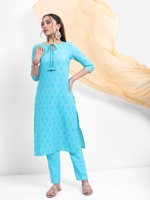 Vishudh Women Kurta Pant Dupatta Set