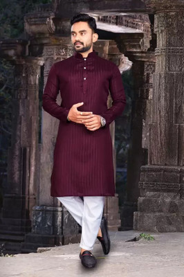 KSH Trrendz Men Kurta Pyjama Set