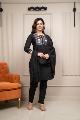 Andheriyas Enterprises Women Kurti Pant Dupatta Set