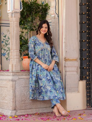 Lakshay Fashion Women Kurta Palazzo Set