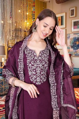 RUPSUNAARI Women Kurta Pant Dupatta Set