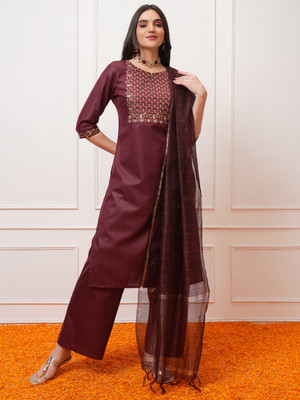 Vishudh Women Kurta Palazzo Set