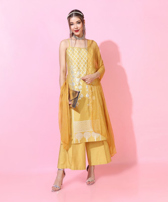 Vishudh Women Kurta Palazzo Set