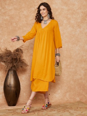 InWeave Women Kurta Palazzo Set