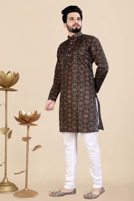 FABWAX Men Kurta Pyjama Set