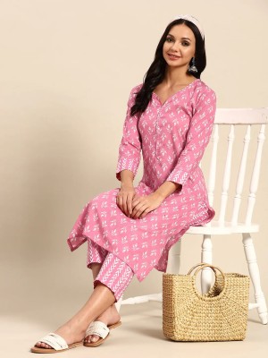 SUNART FAB Women Kurta Pant Set