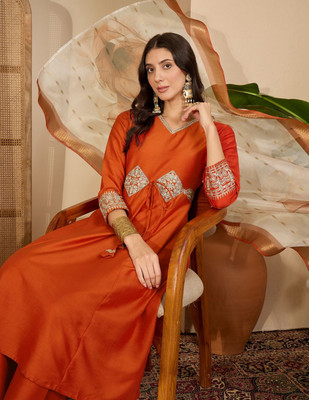 Youthnic Women Kurta Palazzo Set