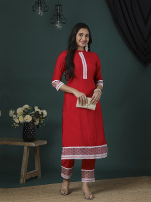 Globus Women Kurta Pant Set