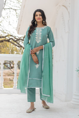 Love Of Fashion Women Kurti Pant Dupatta Set