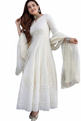 trendpe Women Ethnic Top Pant Dupatta Set