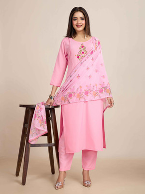 NAVLIK Women Kurta Pant Dupatta Set