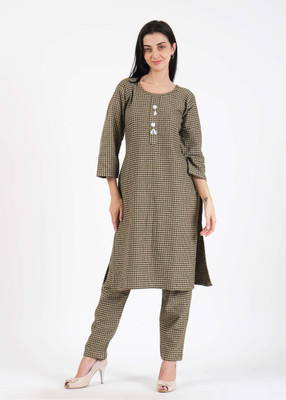 Hayaatcreation Women Kurta Pant Dupatta Set