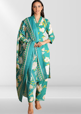 MISS BALIKA Women Kurta Palazzo Dupatta Set