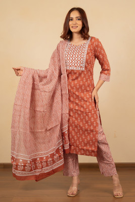 MIRCHI FASHION Women Kurta Pant Dupatta Set