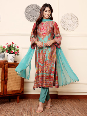 Varanga Women Kurta Pant Dupatta Set