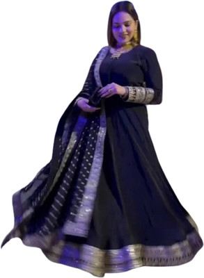 NF FAB Women Ethnic Top Churidar Dupatta Set