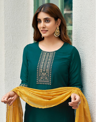 Skylee Women Kurta Pant Dupatta Set