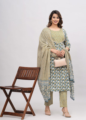 Mishree collection Women Kurta Pant Dupatta Set