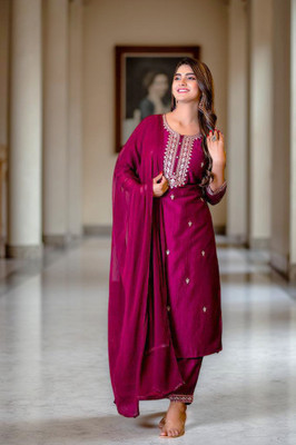 DIGZI CREATION Women Kurti Pant Dupatta Set