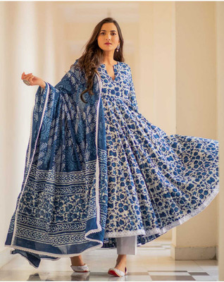 rudrama Women Kurta Pant Dupatta Set