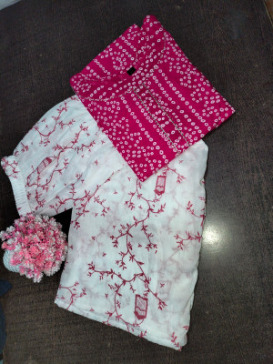 FLYMEN'S Women Kurta Pyjama Dupatta Set