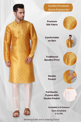 Koshin Men Kurta Pyjama Set