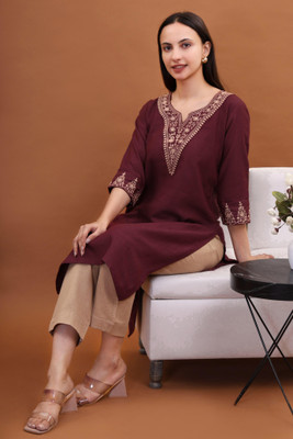 Samolia Women Kurti Pant Set