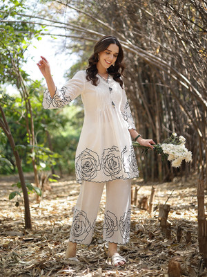 Stylum Tunic Palazzos Co-ords Set