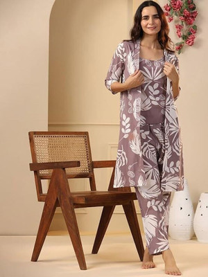 SumanHub Creation Women Ethnic Top Pant Ethnic Jacket Set