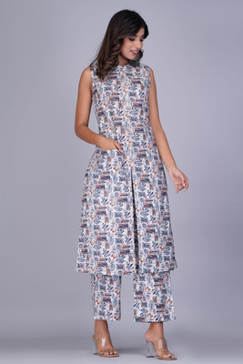 asifarheen Women Kurta Palazzo Set