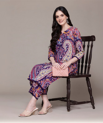 PHYSIL Women Kurta Pant Set