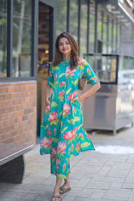 RUBIZA Women Kurti Pant Set