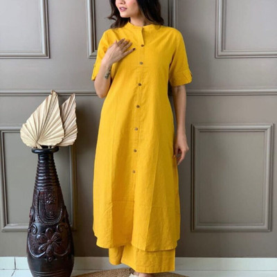 Vyakticreations Women Kurta Palazzo Set