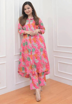 Leriya Fashion Women Ethnic Top Pant Set