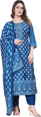 SHIVSHAKTI Women Kurta Pant Dupatta Set