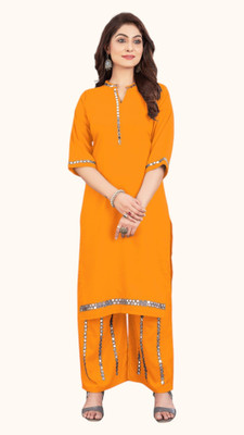 Thesparow Women Kurta Palazzo Set