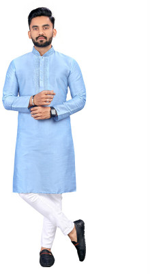 AKSHAT CREATION Men Kurta Pyjama Set
