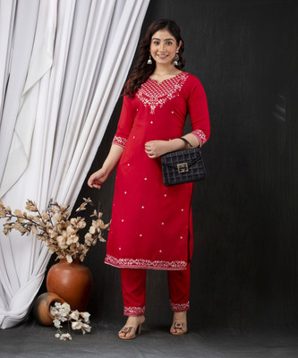 Kriska Women Kurti Pant Set