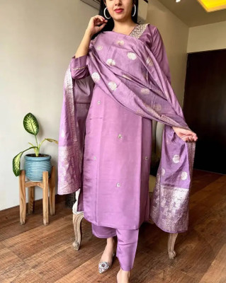 Rudra Enterprise Women Kurti Pant Dupatta Set