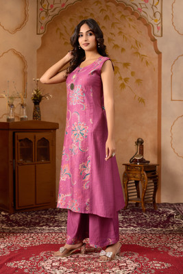 stylenx Women Kurti Palazzo Set