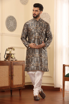 ARMAAN ETHNIC Men Kurta Churidar Set